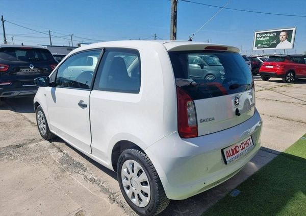 Skoda Citigo cena 9900 przebieg: 255264, rok produkcji 2016 z Kraków małe 92